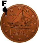 1 cent Euromünze Griechenland